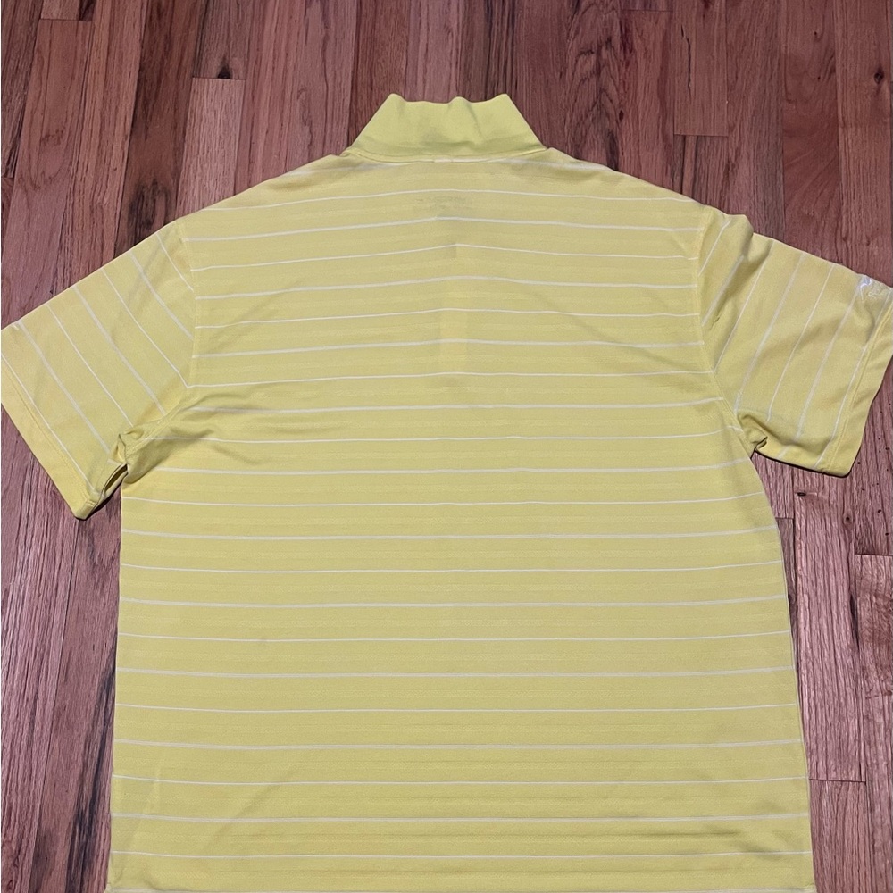 Nike Yellow Performance Polo Shirt - Picture 3 of 9